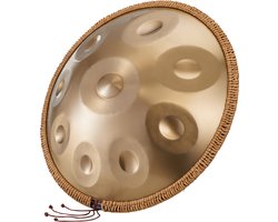 VEVOR Handpan Drum 55cm 9 Noten D Mineur Handtrommelinstrument met Hamer