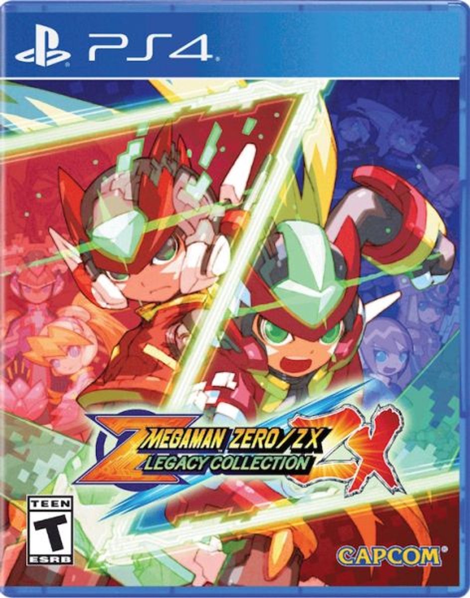 Capcom Mega Man Zero/ZX Legacy Collection, PlayStation 4, Multiplayer modus, T (Tiener)