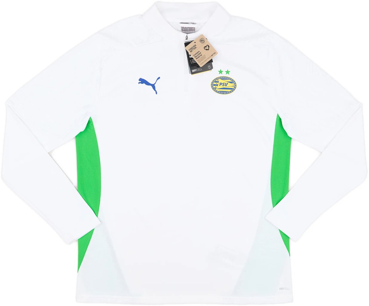 2024-25 PSV Puma 1/4 Zip Training Top maat Large