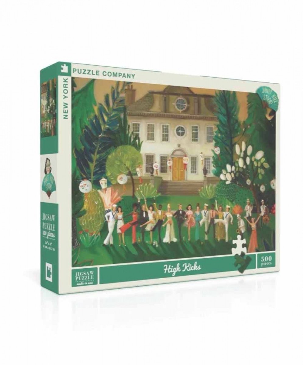 New York Puzzle Company Puzzel High Kicks - 500 stukjes