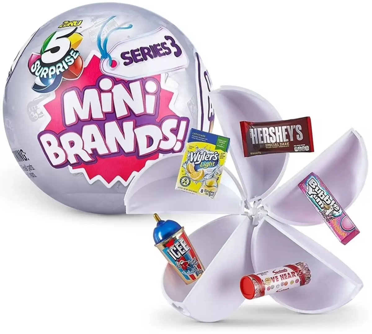 5 Surprise Mini Brands Shopping - 1 exemplaar - 4 verassingen
