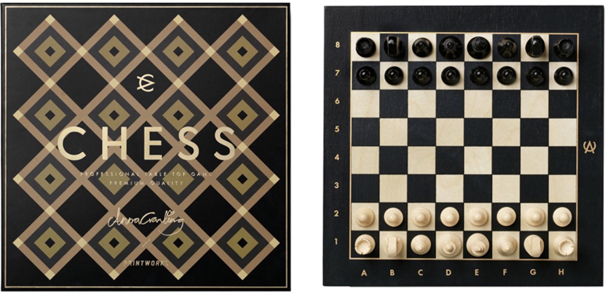 Printworks Spel Classic - Chess - Anna Cramling Edition