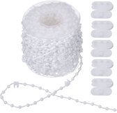 10 meter 100 clips verticale jaloezieën onderste ketting, blinde