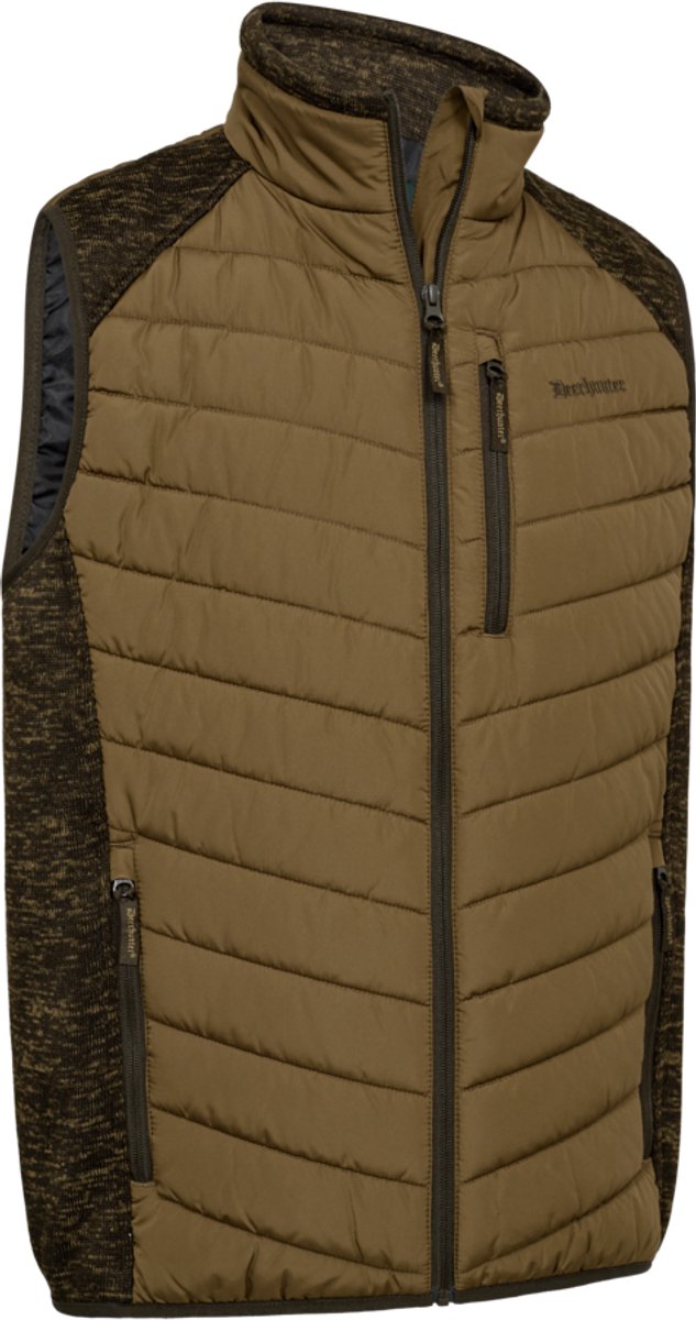 4570 Deerhunter Moor Padded Waistcoat Butternut Creme