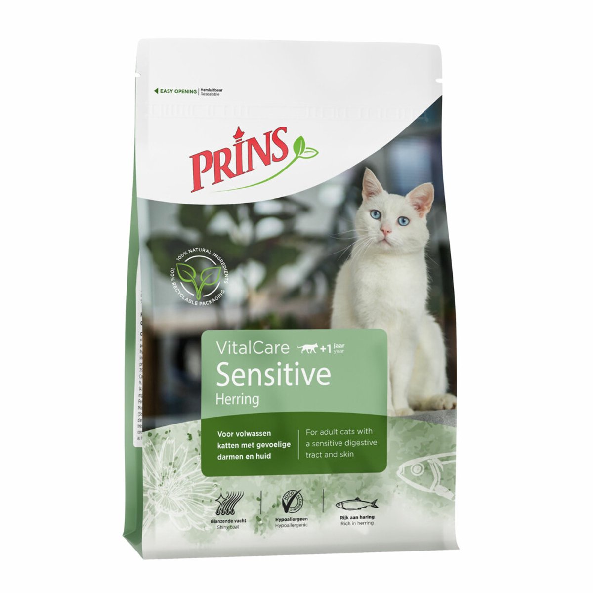 Prins Vital Care Sensitive - Kattenvoer - Vis - 1,5 kg