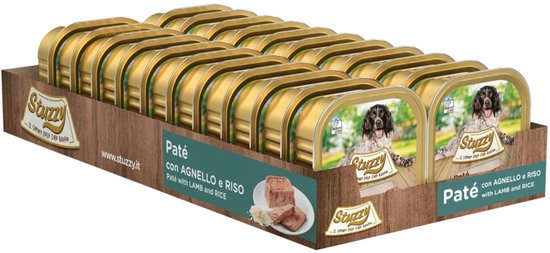 Mister Stuzzy Dog Paté 150 g - Hondenvoer - 22 x Lam&Rijst