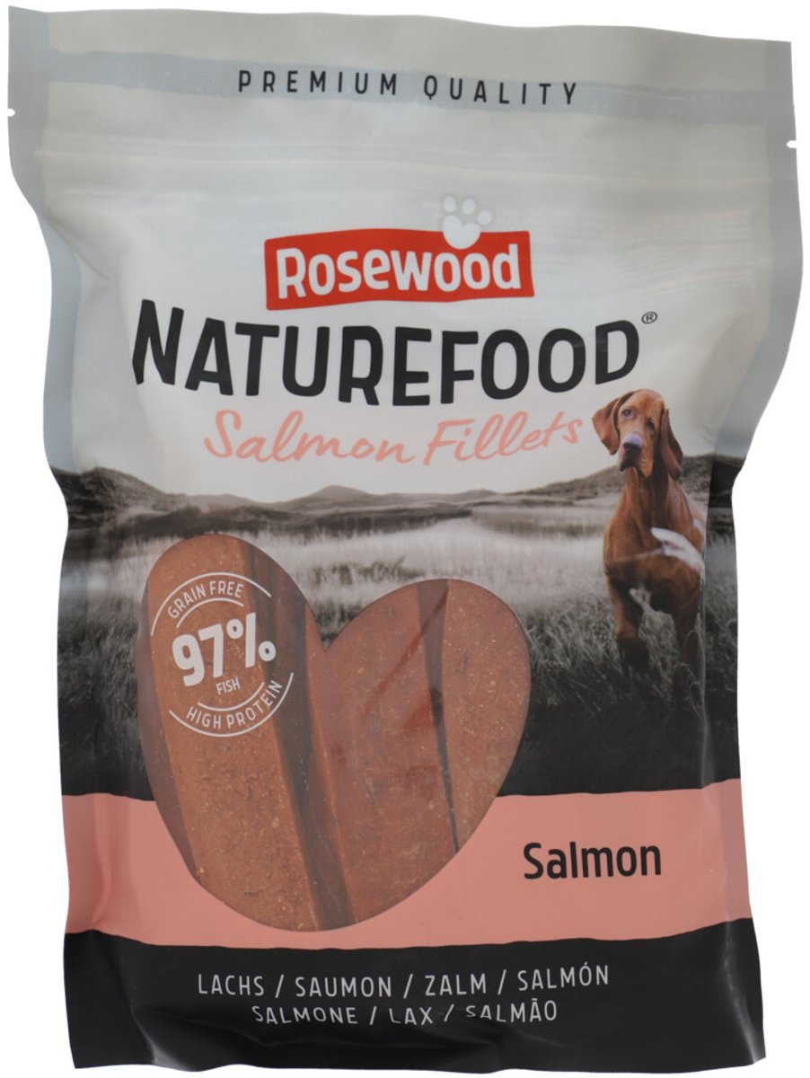Rosewood Naturefood Filet Zalm - 8 x 1 kg - Voordeelverpakking