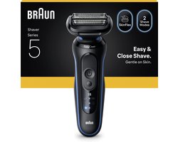 Braun Series 5 Elektrisch Scheerapparaat - Tot 50 min - +1 Opzetstuk - 52-N1200S - Zwart