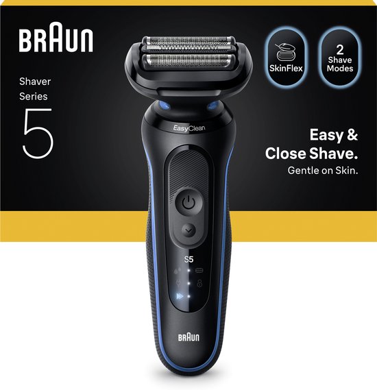 Braun Series 5 Elektrisch Scheerapparaat - Tot 50 min - +1 - Braun - €133,00