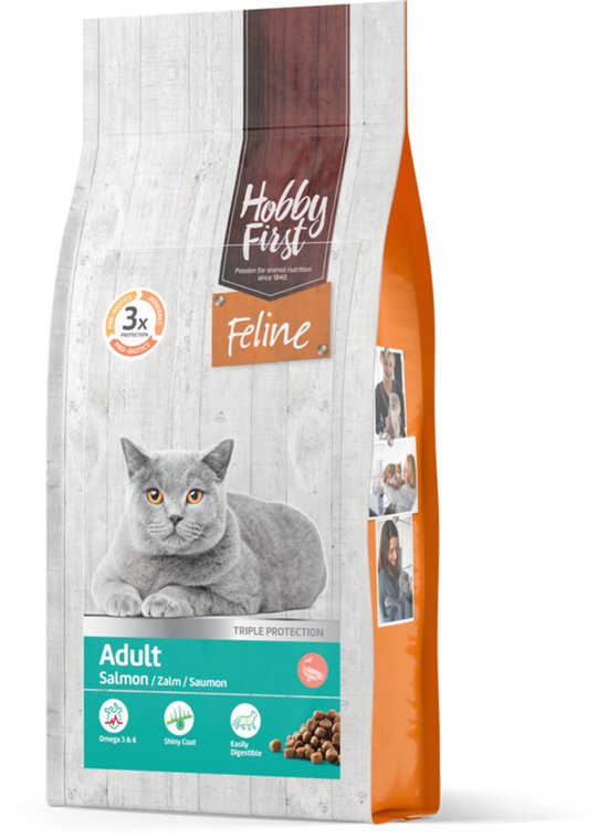 HobbyFirst Feline Adult Zalm - 1,5 kg