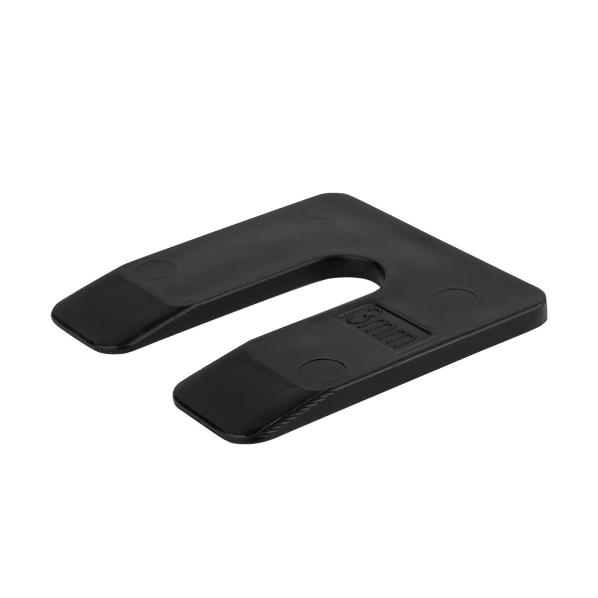 Uitvulplaatjes 3mm Zwart | Zak 48 Stuks