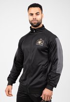Gorilla Wear Devon Trainingsjas - Zwart/Grijs - 4XL