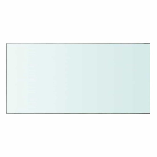vidaXL Hoekschap met Chromen Dragers 25x25 cm Glas