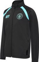 Survêtement d'entraînement Manchester City 2025/2026 pour homme - Taille XL - Vêtements de sport - Vêtements de football - Zwart - Adultes - Produits officiels des supporters de Manchester City