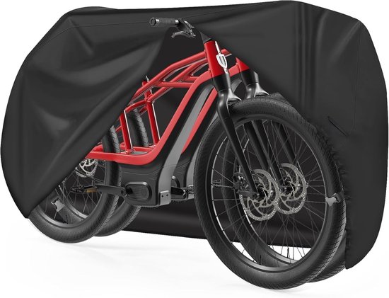 Fietshoes voor het vervoeren van 2 fietsen, Waterdichte Oxford stof 600D PU coating Fietszeil