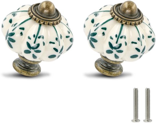 Lot De Boutons En Céramique / Porcelaine Motif Fleurs - Occasion - Idéal Couture Ou Customisation