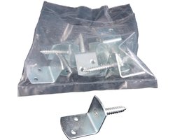 L-Beslag / L-Steun met schroef GV (1 stuk)