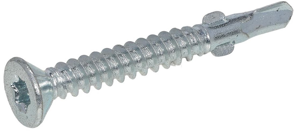 Proftec - Vleugelteks/Poortframe schroeven - Torx 20 - 4,2x35mm - Verzinkt (100 stuks)