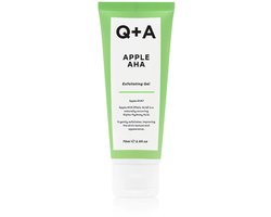 Q+A - Apple AHA Exfoliating Gel - 2 x 75 ml - Voordeelverpakking