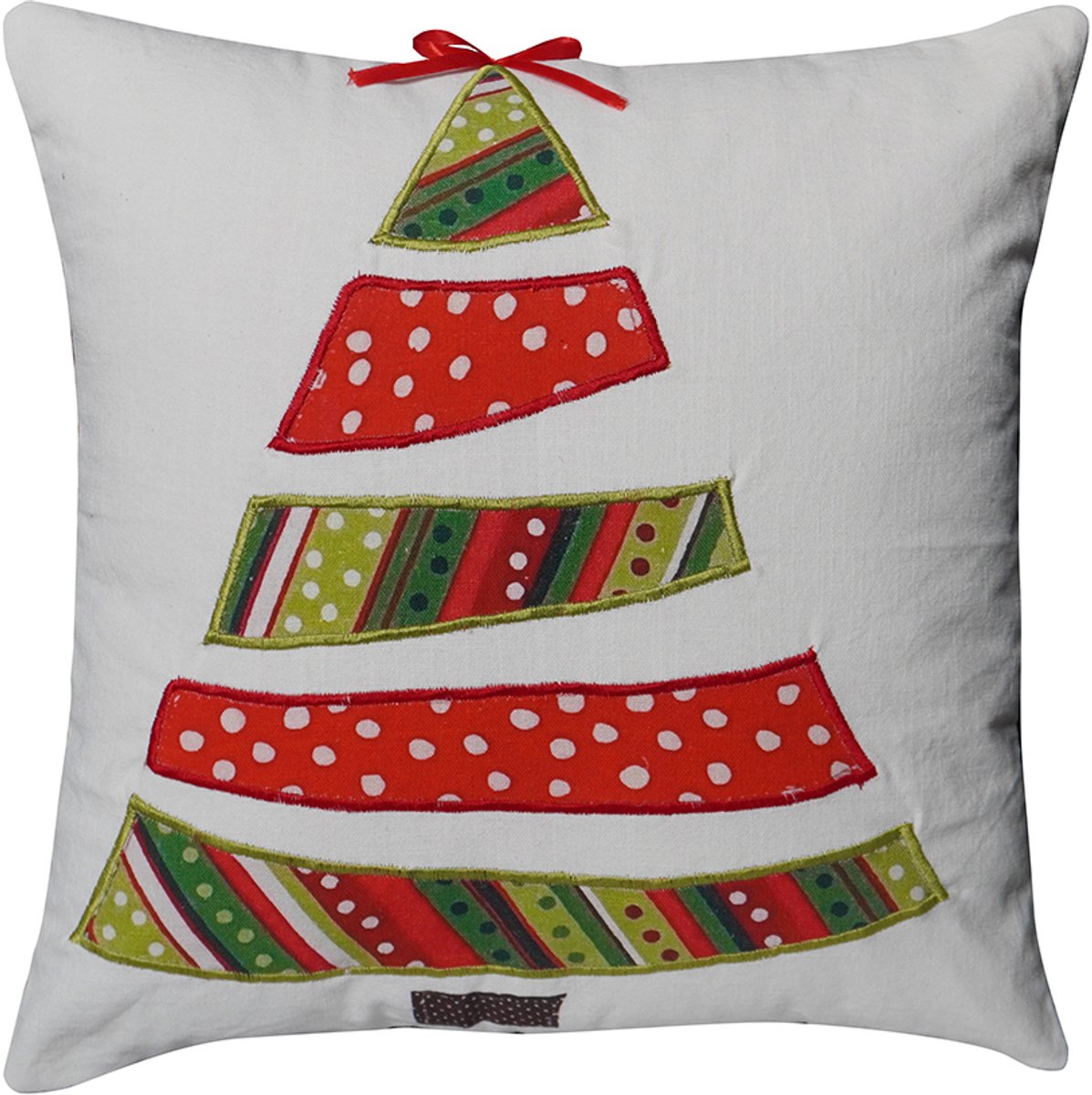 Urbane Hide 45x45 cm Kussenhoes | Kussenhoezen | Kussenhoesjes | Digitaal bedrukt en geborduurd | Katoen | Rood/Groen/Wit | Zonder Binnenkussen Type V