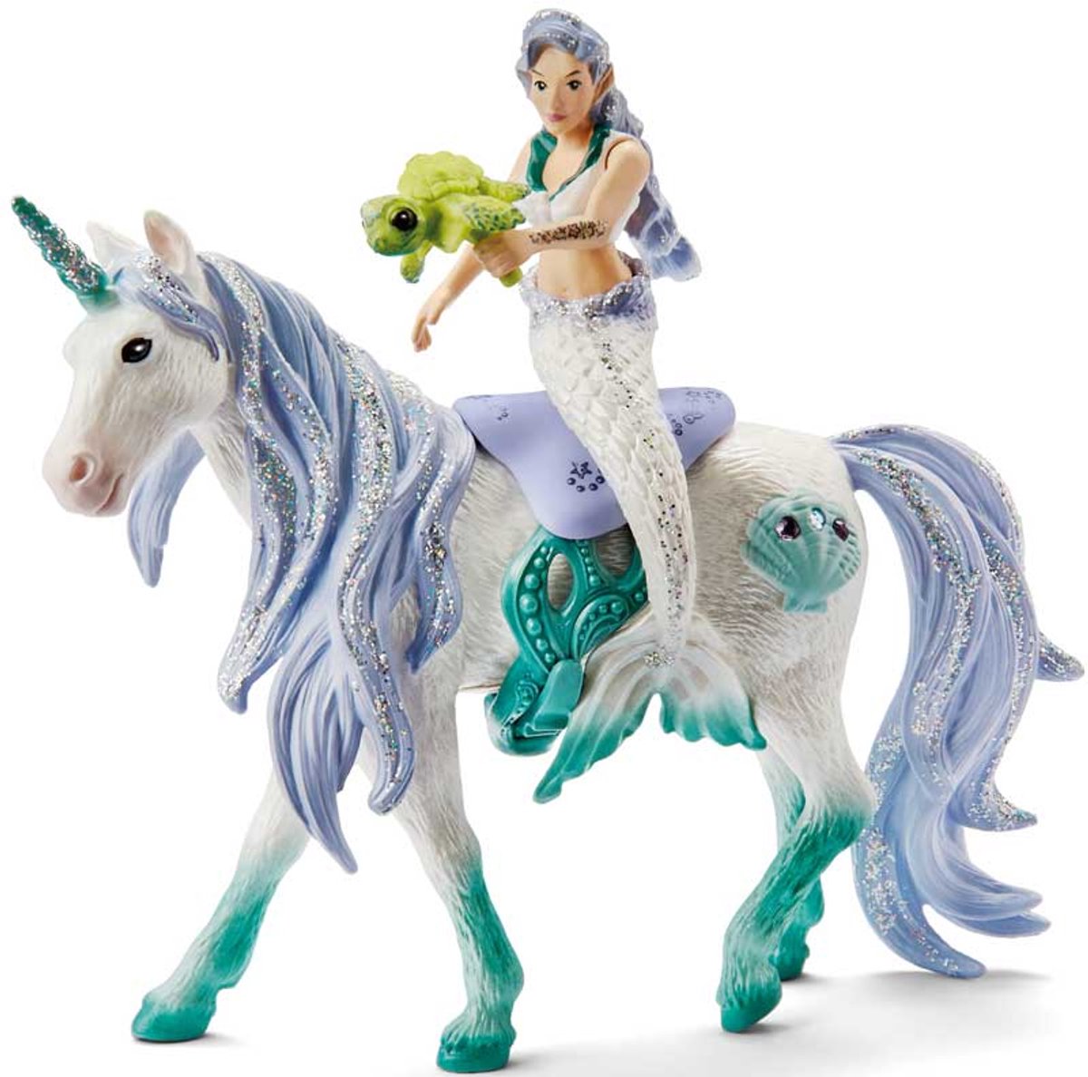 schleich BAYALA - Zeemeermin op zee-eenhoorn - Speelfiguur - Kinderspeelgoed voor Jongens en Meisjes - 5 tot 12 jaar - 42509 — afbeelding 6