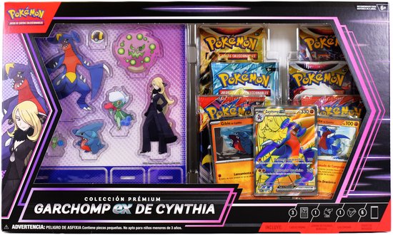 Pokemon Pokemon TCG - Cynthia’s Garchomp ex Premium Collection - ES TCG