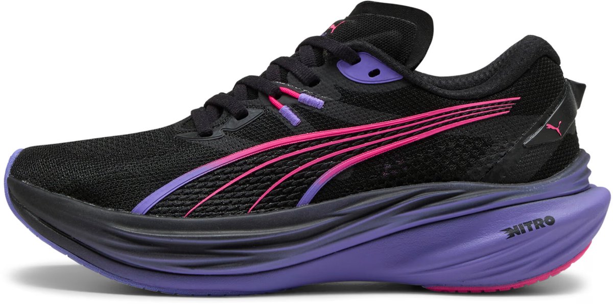 Puma Deviate Nitro 3 Digitokyo Wns Hardloopschoenen Sportswear Vrouwen Zwart