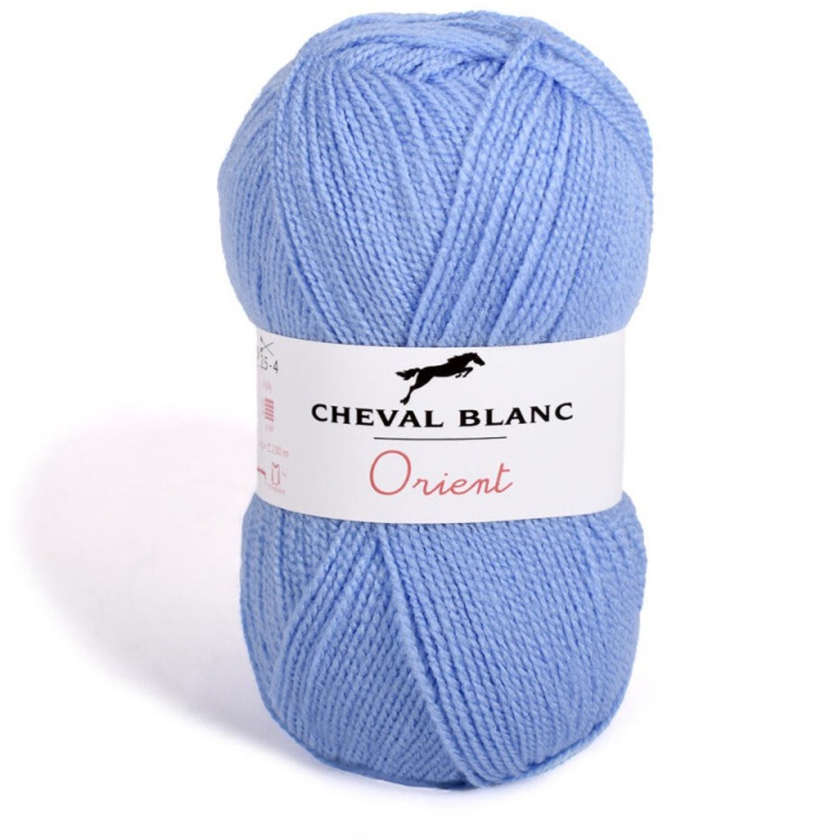 Orient Dun Acrylgaren - 5 bollen van 50 gram - Blauw (015) - pendikte 2,5/3 mm.