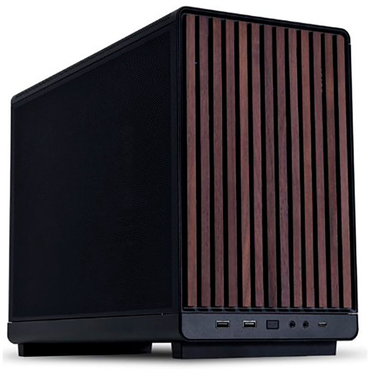 Lian Li A3-mATX Black (Wood Edition) midi tower behuizing