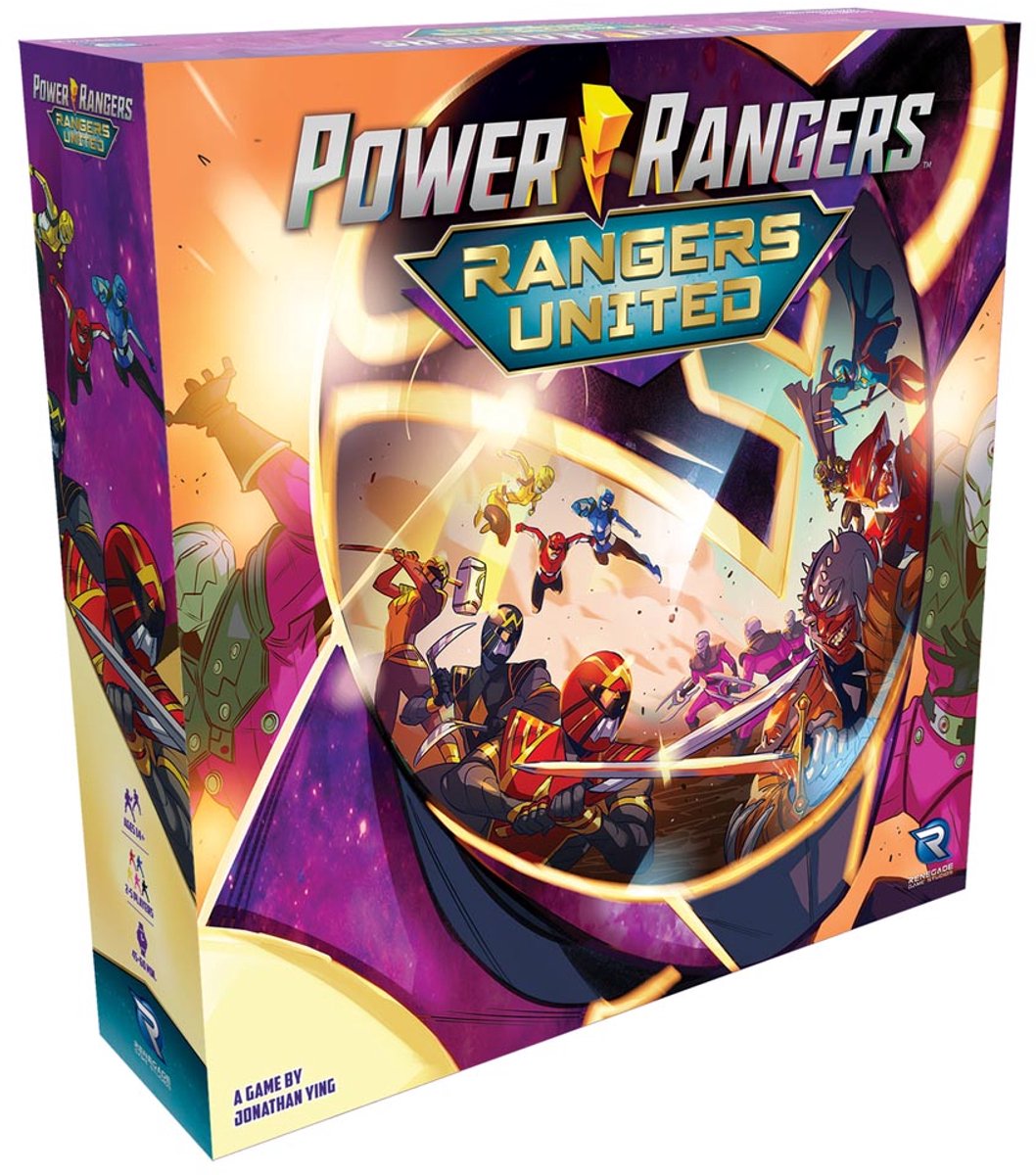 Power Rangers: Heroes of the Grid - Rangers United - Uitbreiding - Engelstalig - Renegade Game Studios