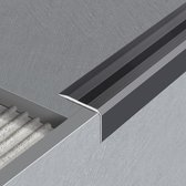 Trapneuzen L-vormig 15 st 90 cm aluminium zilverkleurig kopen