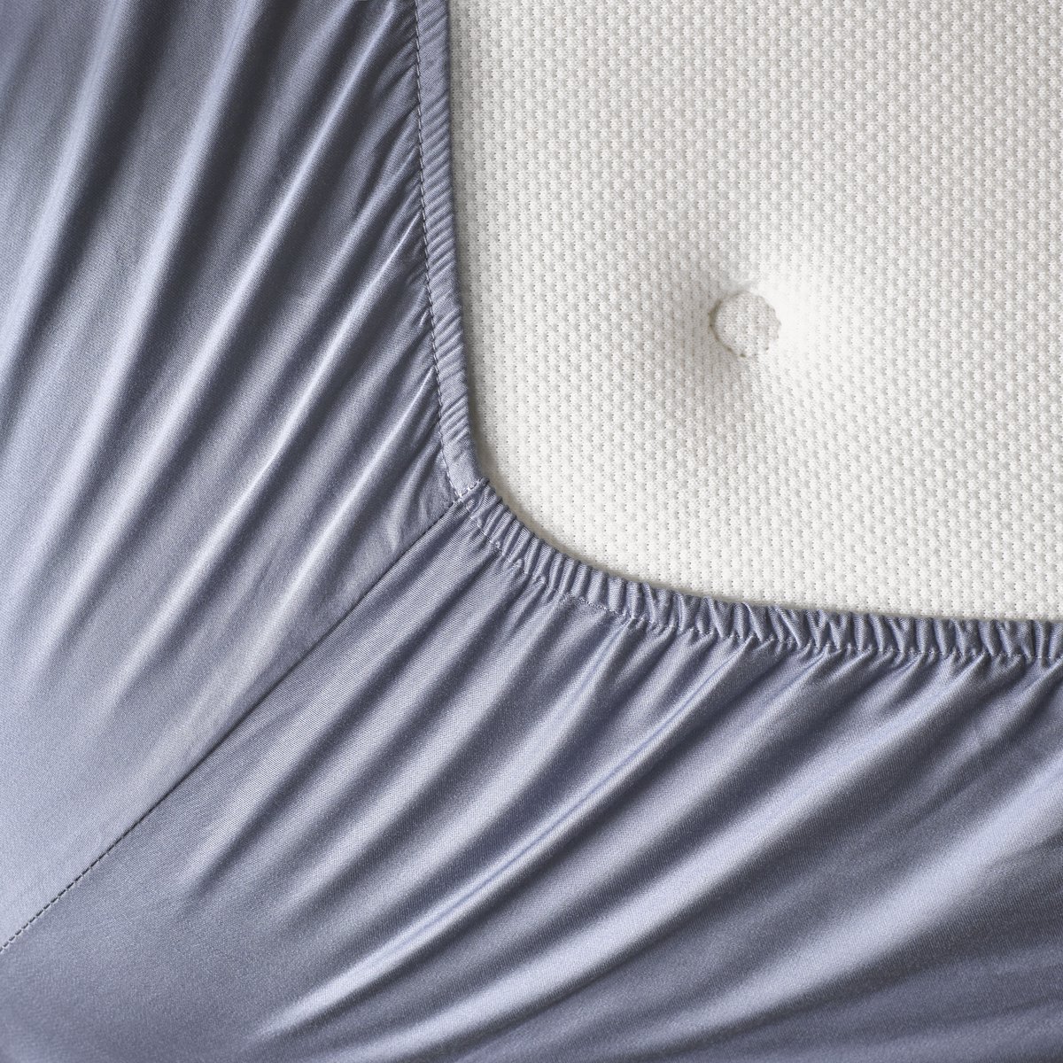 KOALA HUG Hoeslaken 100% Tencel lyocell satijn, oceaanblauw 160x210x30 – Temperatuurregulerend | Ventilerend & Absorberend | Anti-allergie & Hypoallergeen | Frisruikend | Zacht voor huid & haar | 100% Plantaardig | Plasticvrij