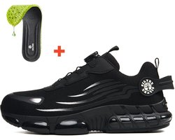 Silvex® Cloudwalk Veiligheidsschoenen - Memoryfoam zool - Werkschoenen voor Dames en Heren - Pijnverlichtend - Stalen Neus - Orthopedisch - Sneaker - Antislip - Unisex - Ademend en licht design - Maat 35