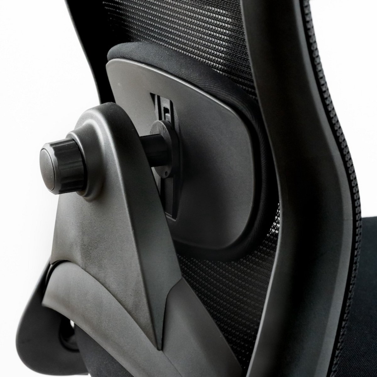 Opulenze Vento One Ergonomische Bureaustoel Zwart Mesh & - afbeelding 3