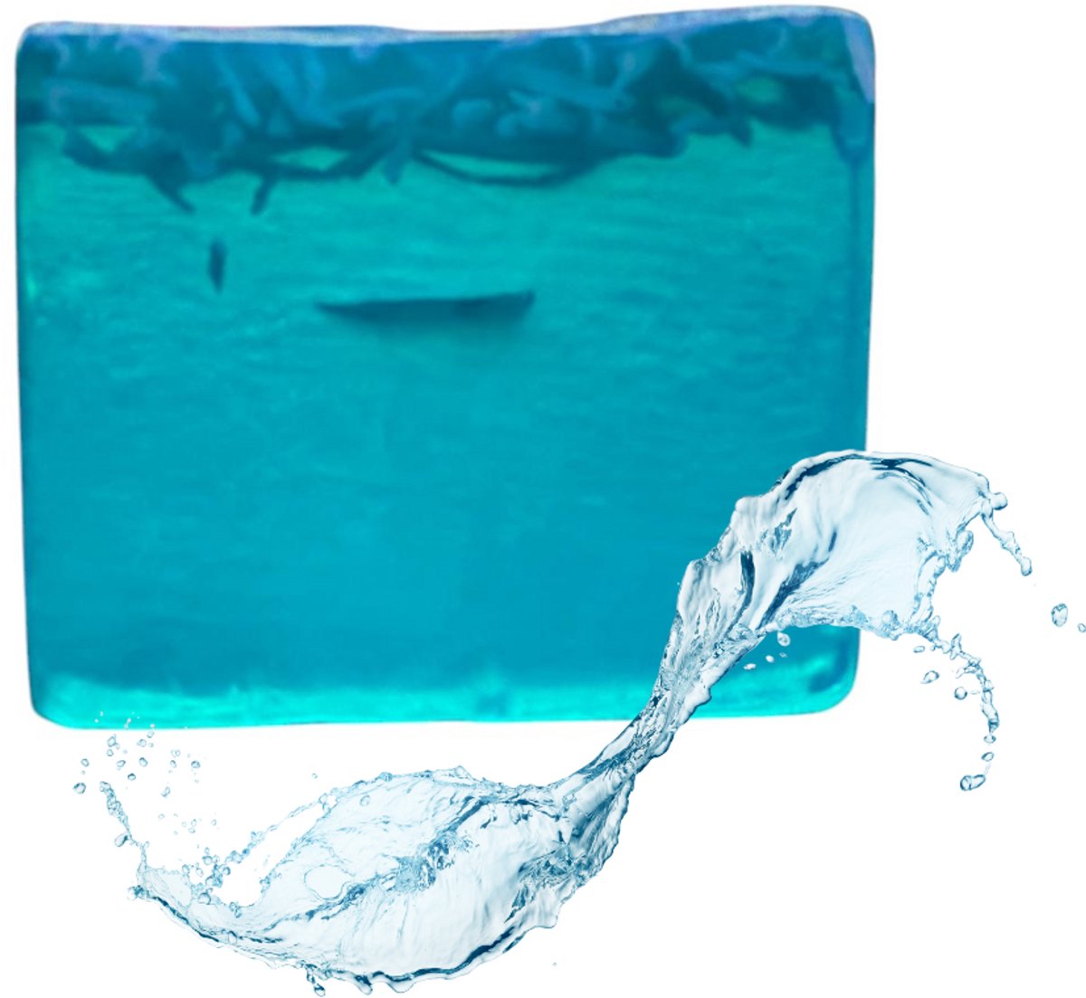 De Vitamineshop - Zeep - Natuurlijke Ocean Zeep – 100% Natuurlijke & Handgemaakte Zeep - Handzeep - Douchezeep - Cadeau - Zeepblok - 120 gr
