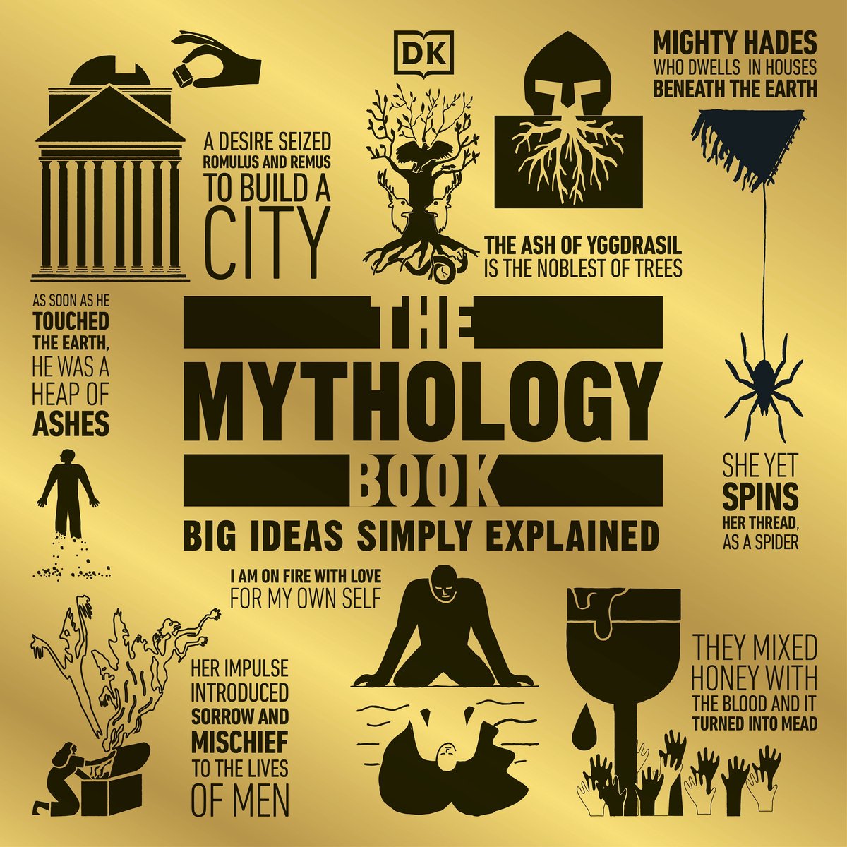 Omslag van DK Big Ideas-The Mythology Book