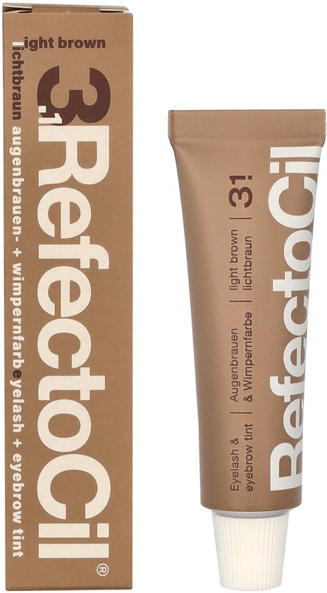 RefectoCil - Wenkbrauw en Wimperverf - 3.1 light brown - 15ml