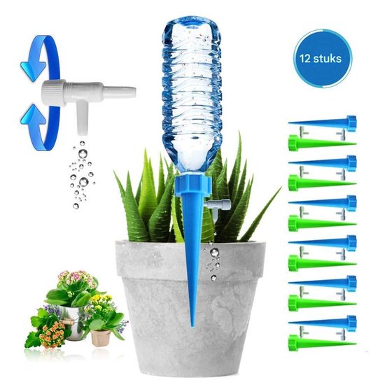Druppelsysteem - Plant Watergever - Automatisch bewateringsapparaat - Instelbare...