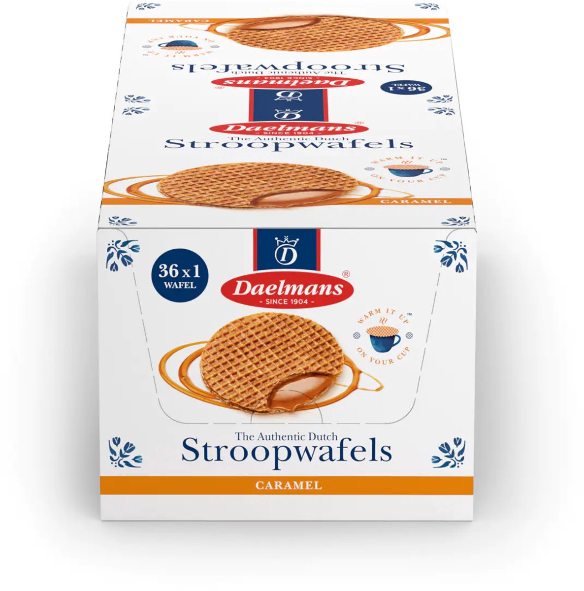 Daelmans jumbo stroopwafels - 1 x 36 stuks op Prijzenvolger.com