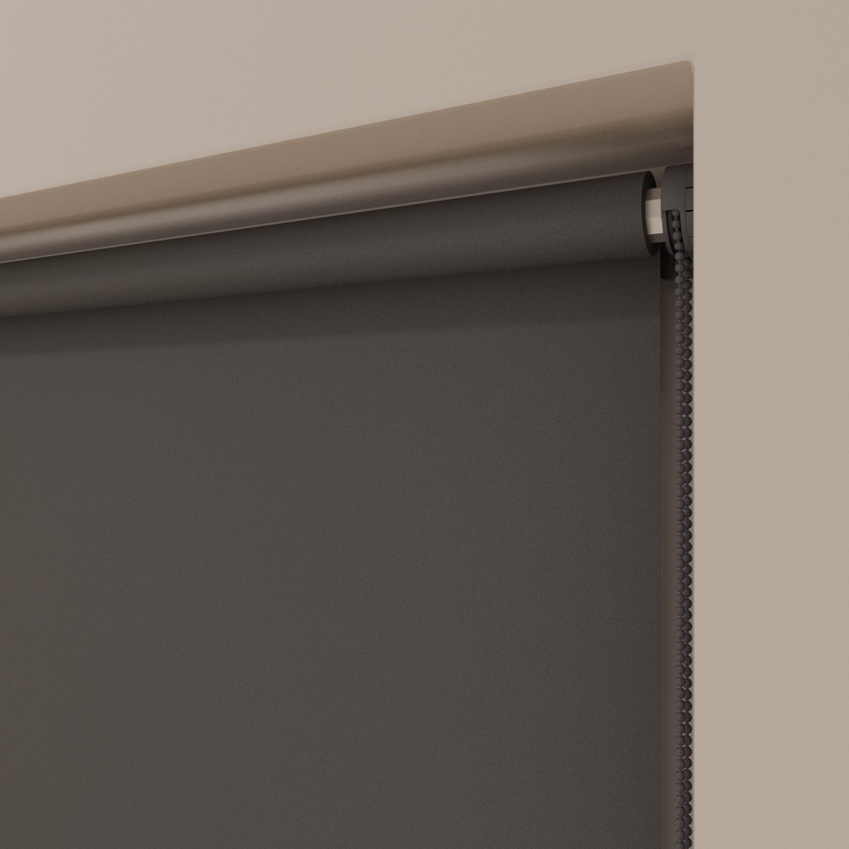 DTCH® Rolgordijn Verduisterend - Mini - Donker Grijs - 70 x 150 cm - Full Color - Rolgordijn zonder boren – foto 7