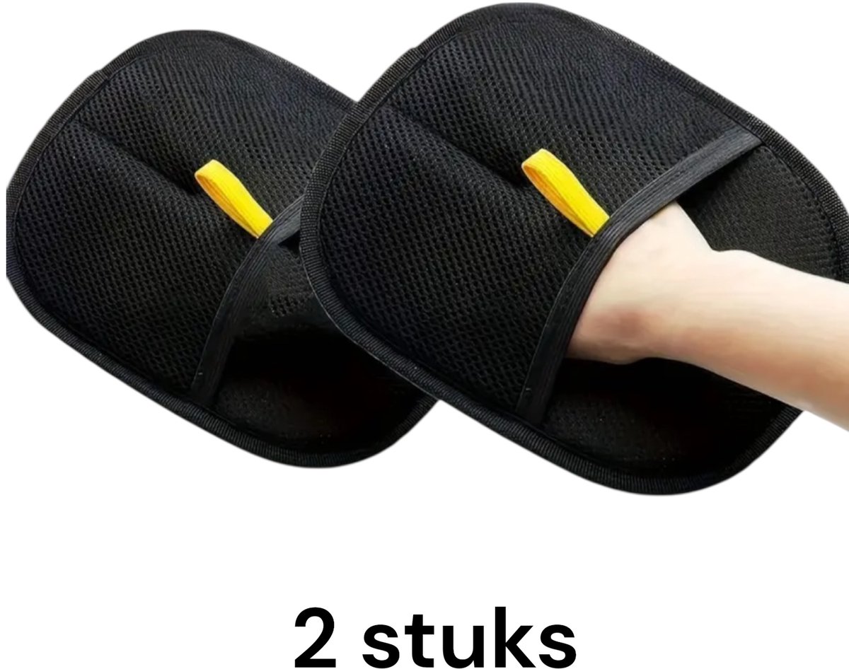 pluizenverwijderaar - 2 stuks - Pet Grooming Glove - Borstel voor het verwijderen van haren van huisdieren - Hair Removal Gloves - Zachte Deshedding Borstel - Herbruikbare - Voor huisdieren en meubels - kattenhaar- hondenhaar