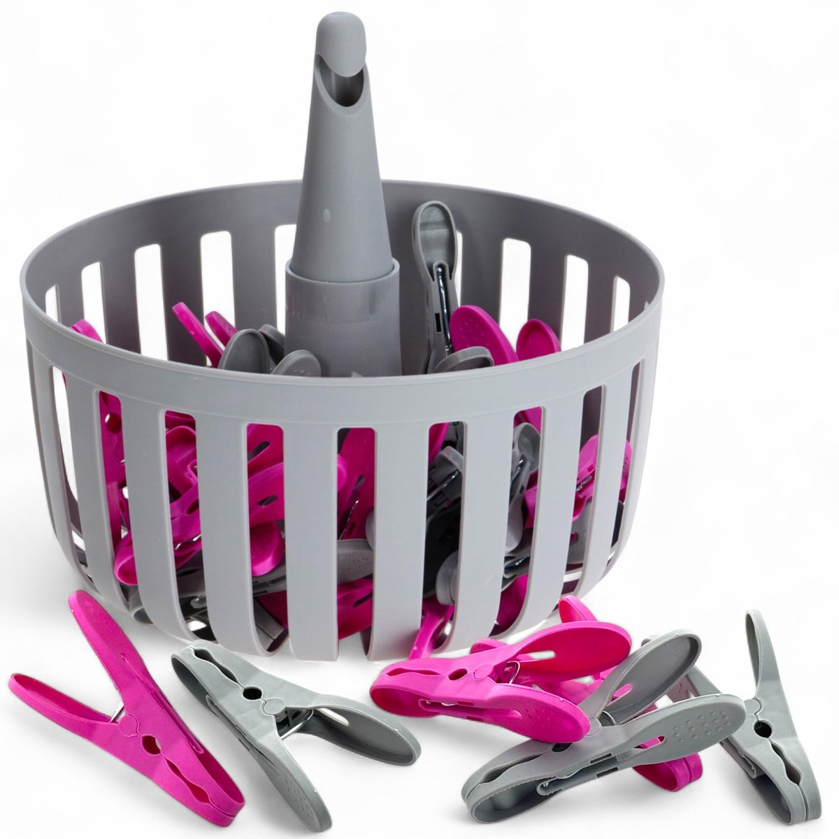 MIJOMA Wasknijpermand - 30 Klemmen - Robuust - UV-bestendig