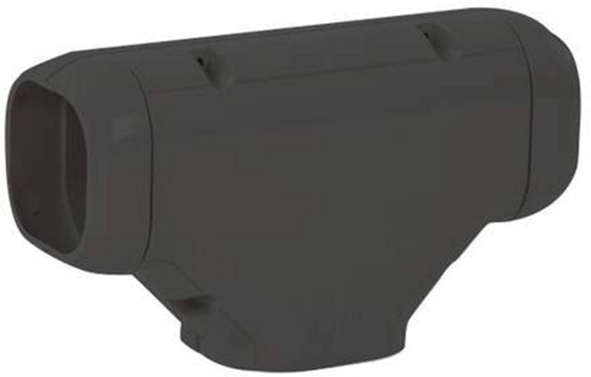 T-Stuk PVC Zwart Inoac NT-75BK 75 mm