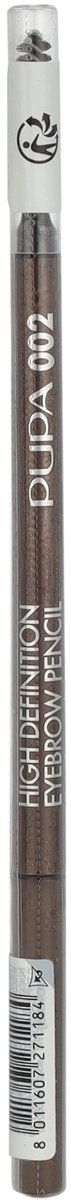 Bol.com Pupa - High Definition Eyebrow Pencil - 002 Brown aanbieding