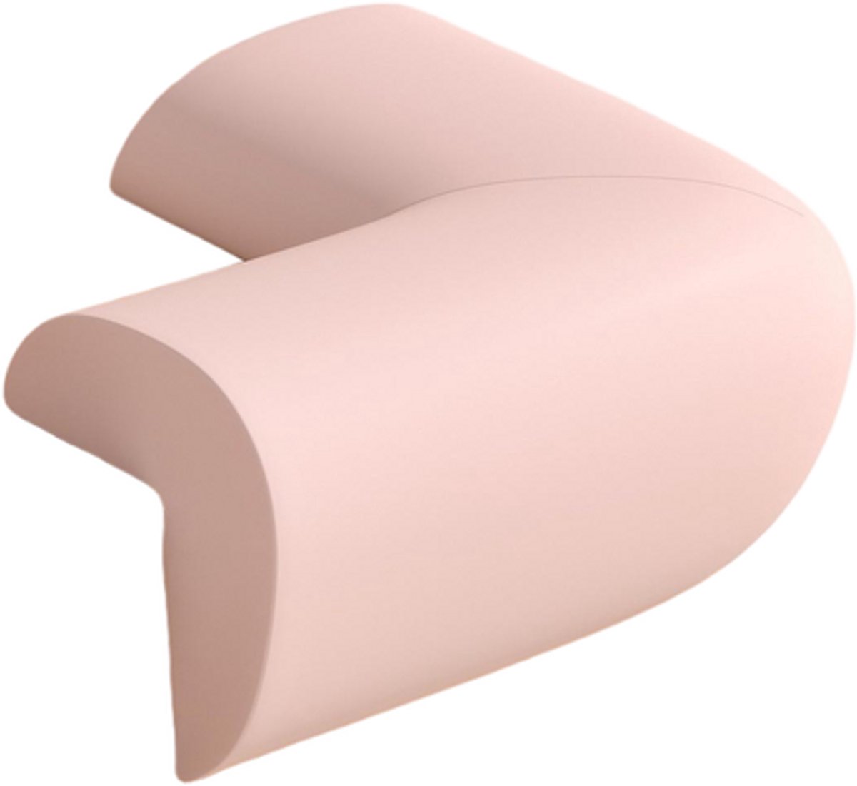 Image of 12 Babybeschermers - Zelfklevende schuimrubberen veiligheidsmatten - Voor tafelhoeken, meubels, kantoren en planken - Kinderhoofdbescherming - Roze