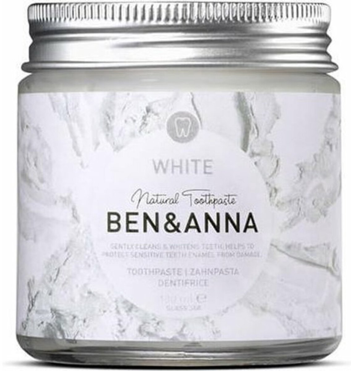 Ben & Anna Tandpasta Whitening - 3 x 100 gr - Voordeelverpakking