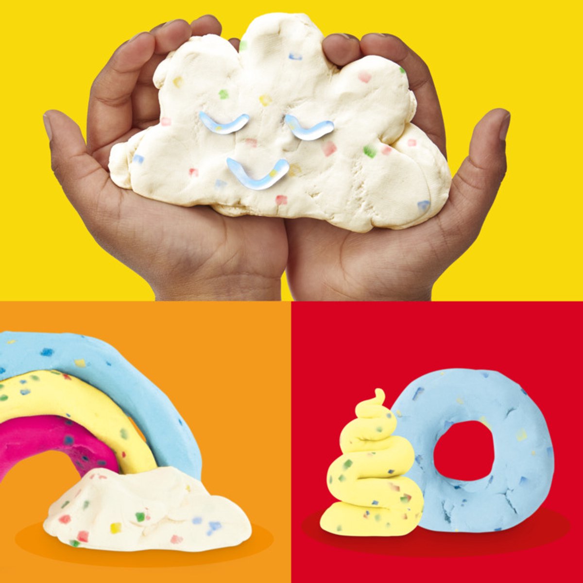 Play-Doh 4-pack Confetti-boetseerklei, verbeeldingsspeelgoed, knutselspeelgoed voor kinderen van 2+ — afbeelding 9