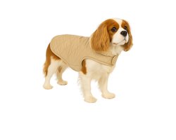 Hondenjas – Flamingo Bonnie – honden jas – hondenjasjes winter – hondenjas waterdicht – 40 cm – A:40cm B:34-40cm C:54-60cm – beige