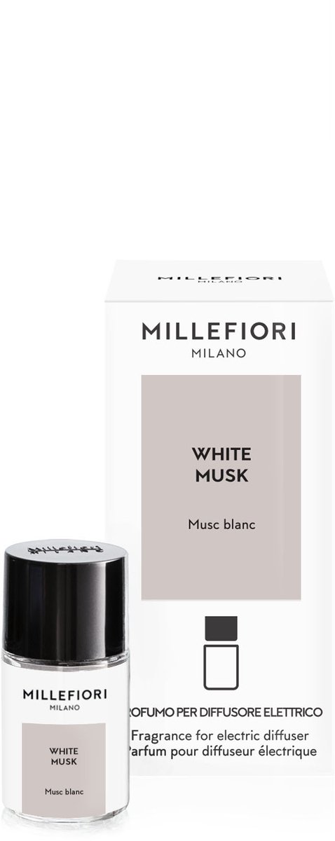 Millefiori Milano - Elektrische Diffuser Navulling - White Musk