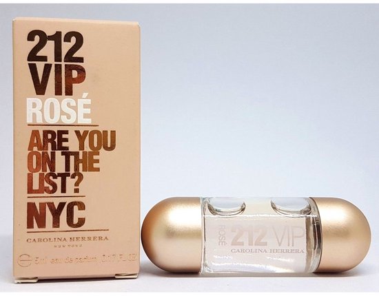 Carolina Herrera 212 VIP Rose 5 ml Vrouwen eau de parfum - Miniatuur